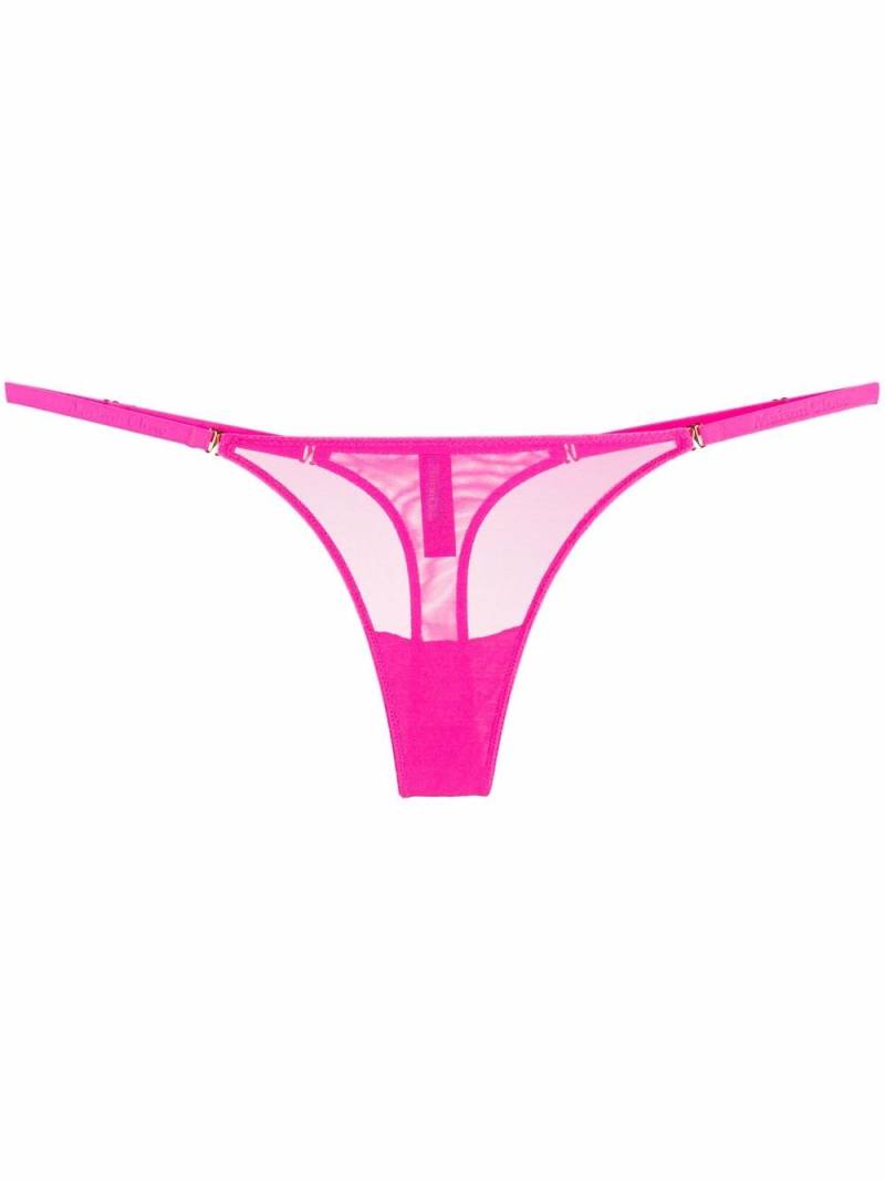 Maison Close hot pink mini string von Maison Close