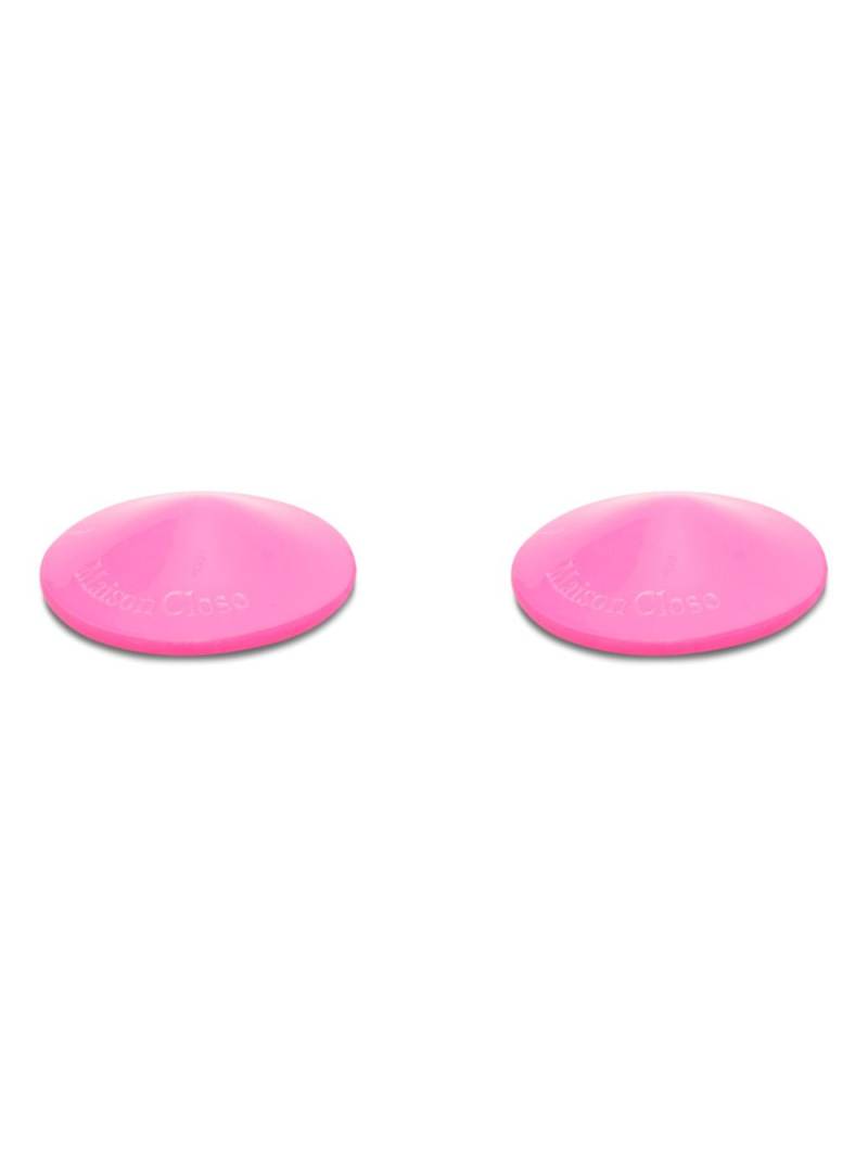 Maison Close logo-engraved nipple covers - Pink von Maison Close