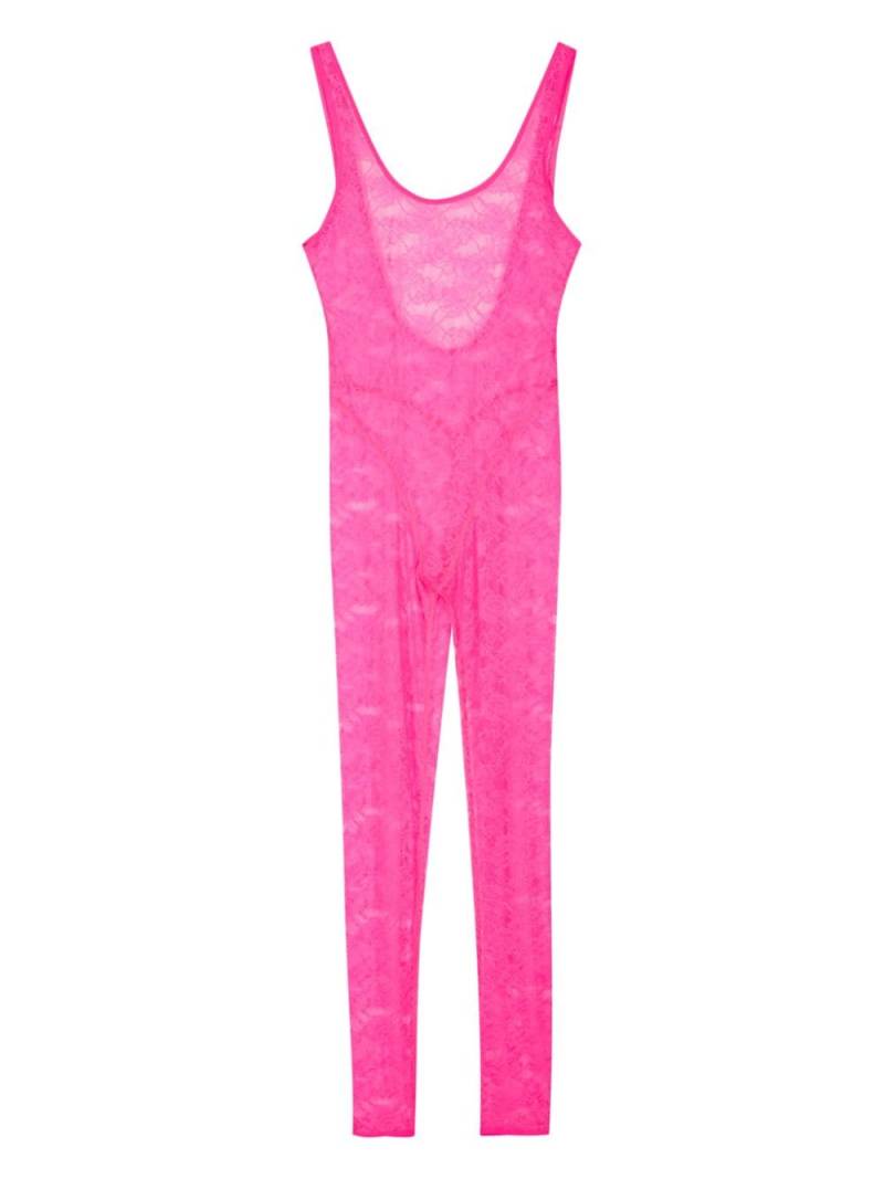 Maison Close open-back catsuit - Pink von Maison Close