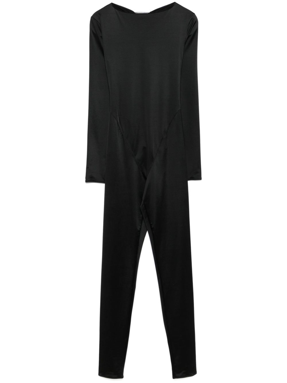 Maison Close open-back long-sleeve jumpsuit - Black von Maison Close