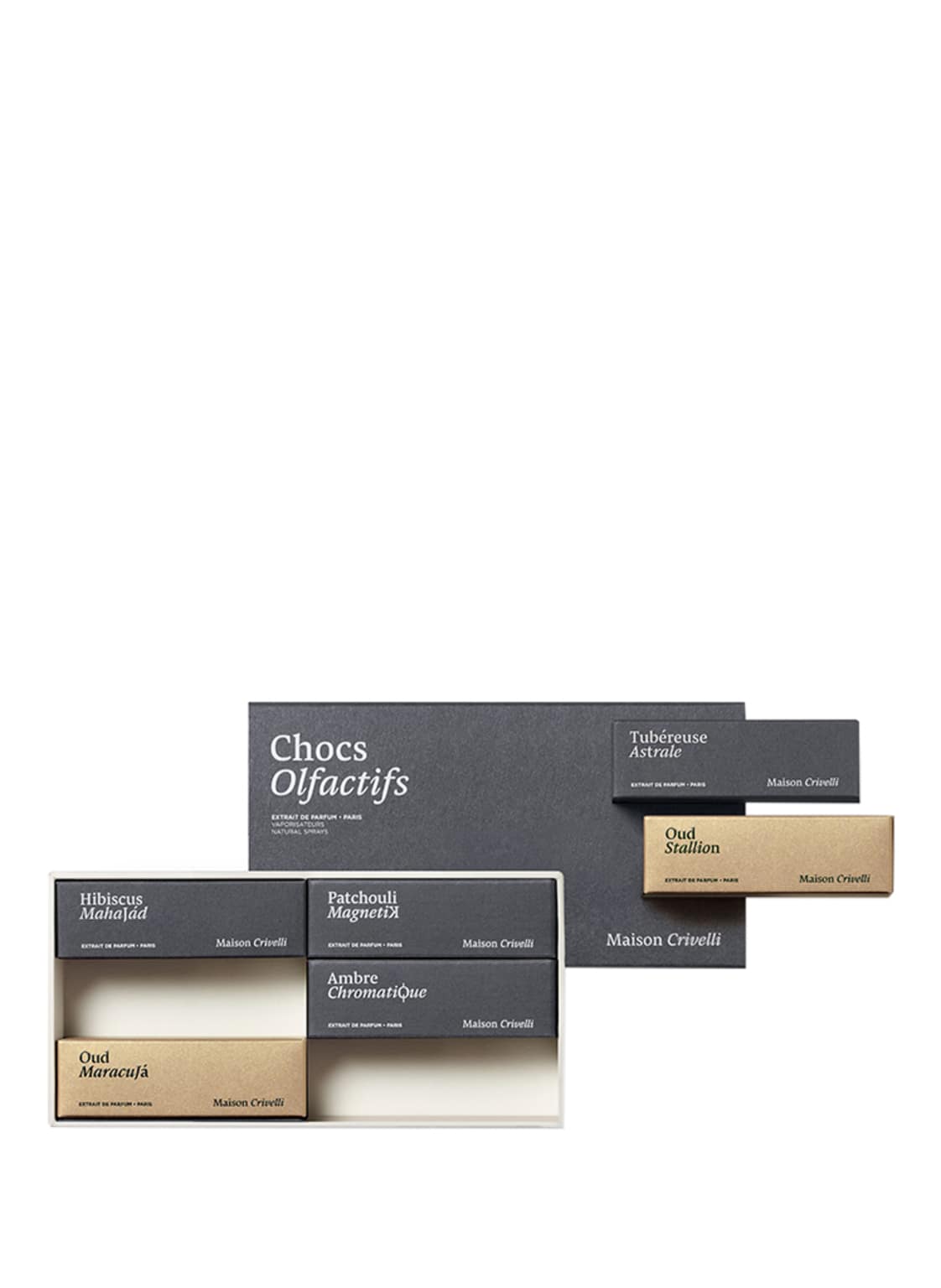 Maison Crivelli Chocs Olfactifs Duft-Set 9 ml von Maison Crivelli