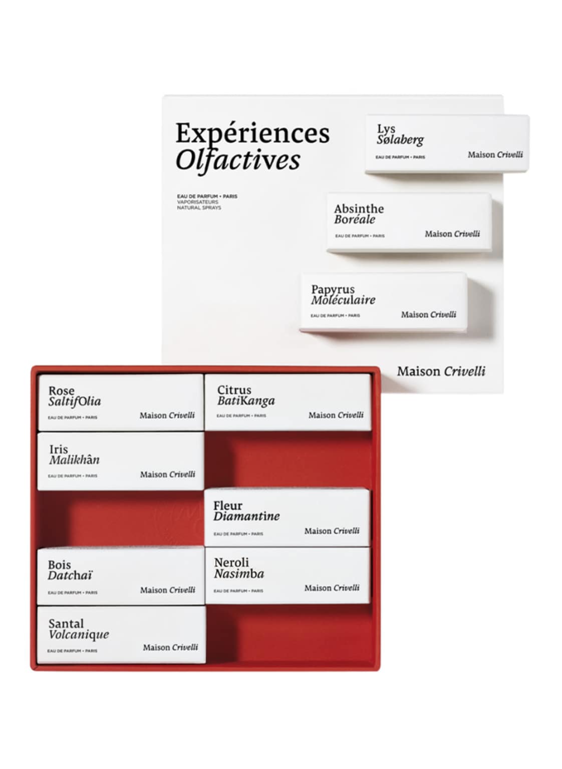 Maison Crivelli Expériences Olfactives Duft-Set 15 ml Maison Crivelli Expériences Olfactives Duft-Set 15 ml von Maison Crivelli