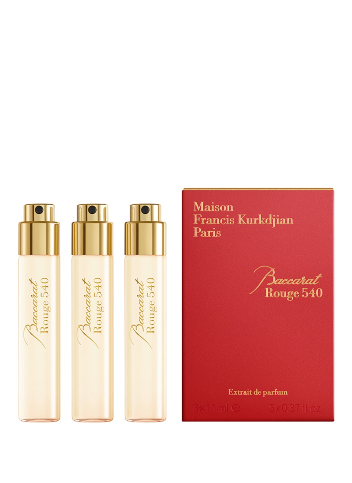 Maison Francis Kurkdjian Baccarat Rouge 540 Refill Extrait de Parfum (3 x 11 ml) 33 ml von Maison Francis Kurkdjian