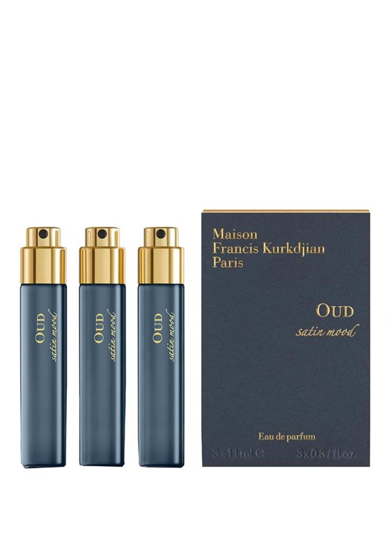 Maison Francis Kurkdjian Oud Satin Mood Refill Eau de Parfum (3 x 11ml) 33 ml von Maison Francis Kurkdjian