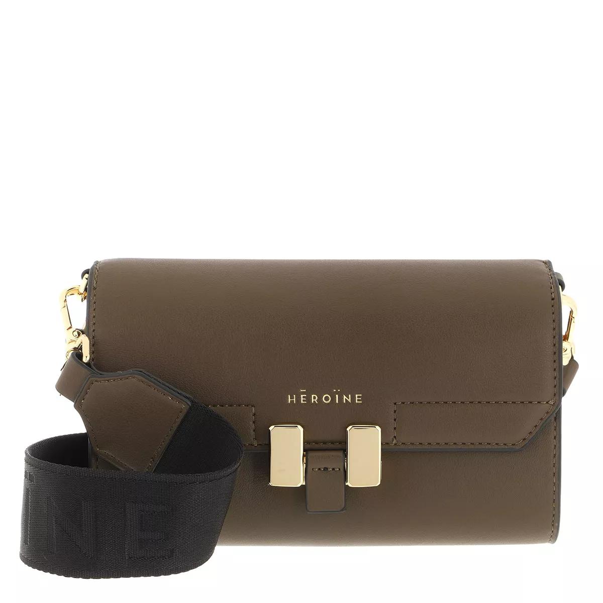 Maison Héroïne Umhängetasche - Carrie Crossbody - Gr. unisize - in Grün - für Damen von Maison Héroïne