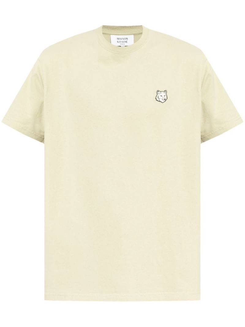 Maison Kitsuné Bold Fox Head patch T-shirt - Neutrals von Maison Kitsuné