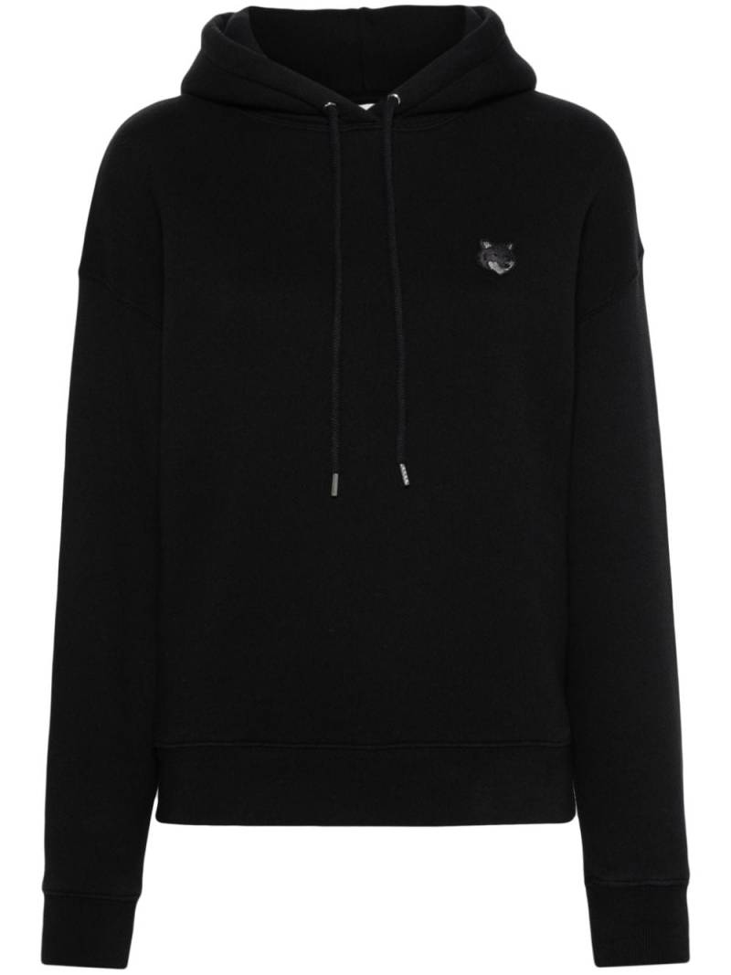 Maison Kitsuné Bold Fox cotton hoodie - Black von Maison Kitsuné