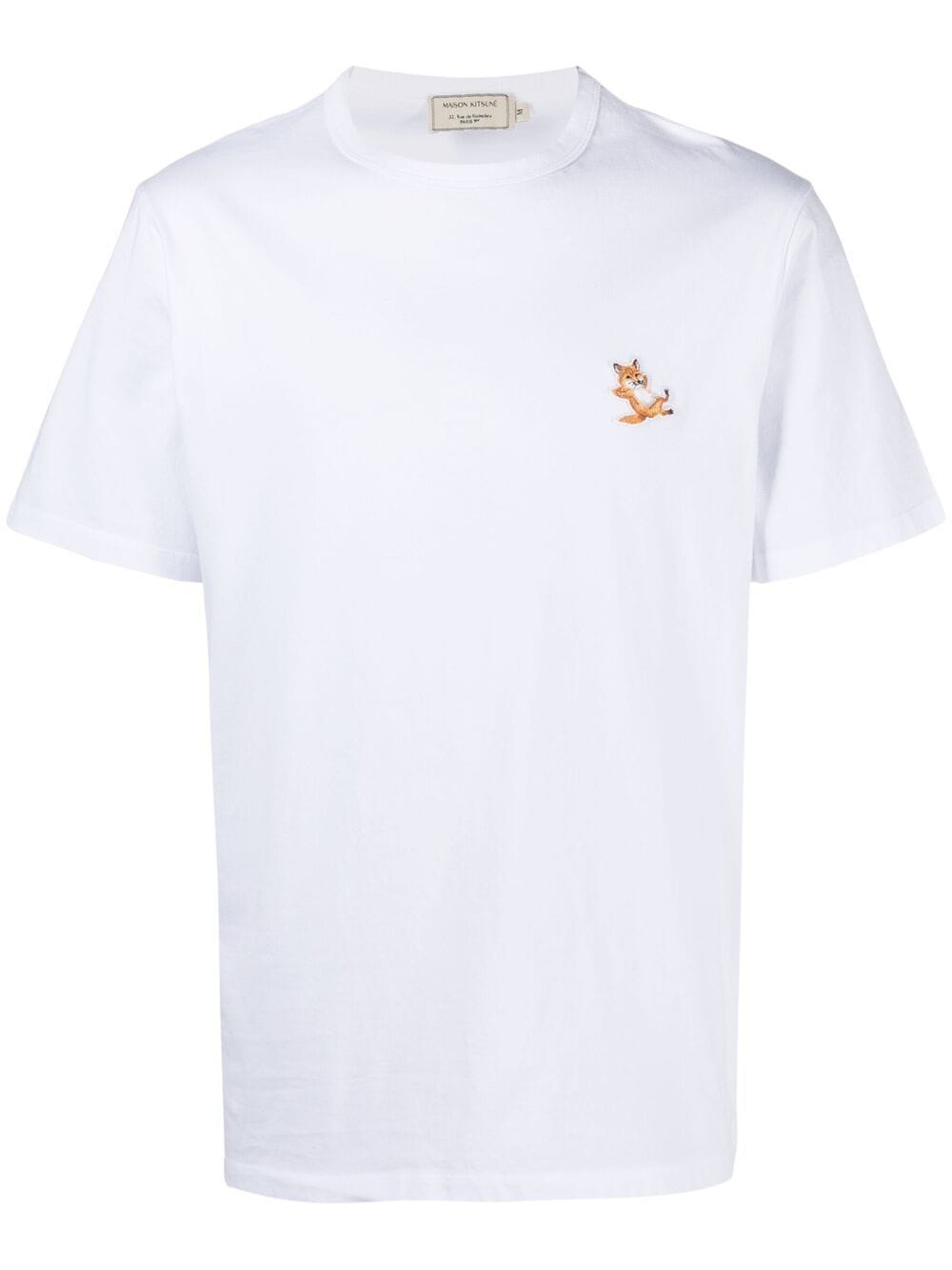 Maison Kitsuné Chillax Fox logo-detail T-shirt - White von Maison Kitsuné