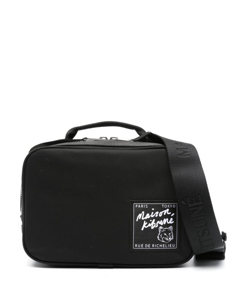 Maison Kitsuné The Traveller belt bag - Black von Maison Kitsuné