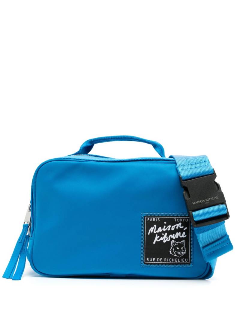 Maison Kitsuné The Traveller belt bag - Blue von Maison Kitsuné