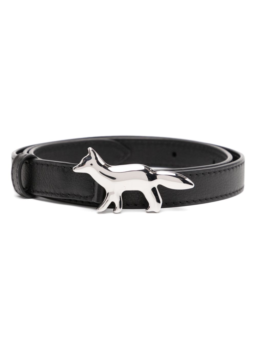 Maison Kitsuné baby fox belt - Black von Maison Kitsuné