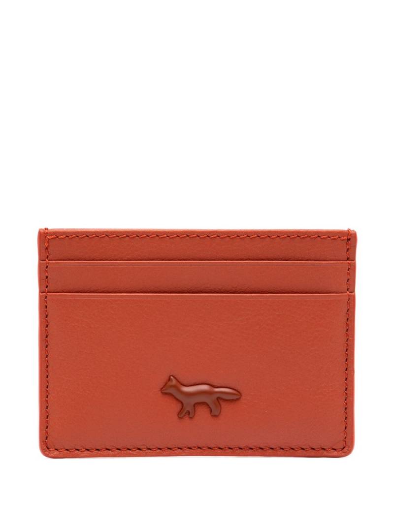 Maison Kitsuné cloud cardholder - Orange von Maison Kitsuné