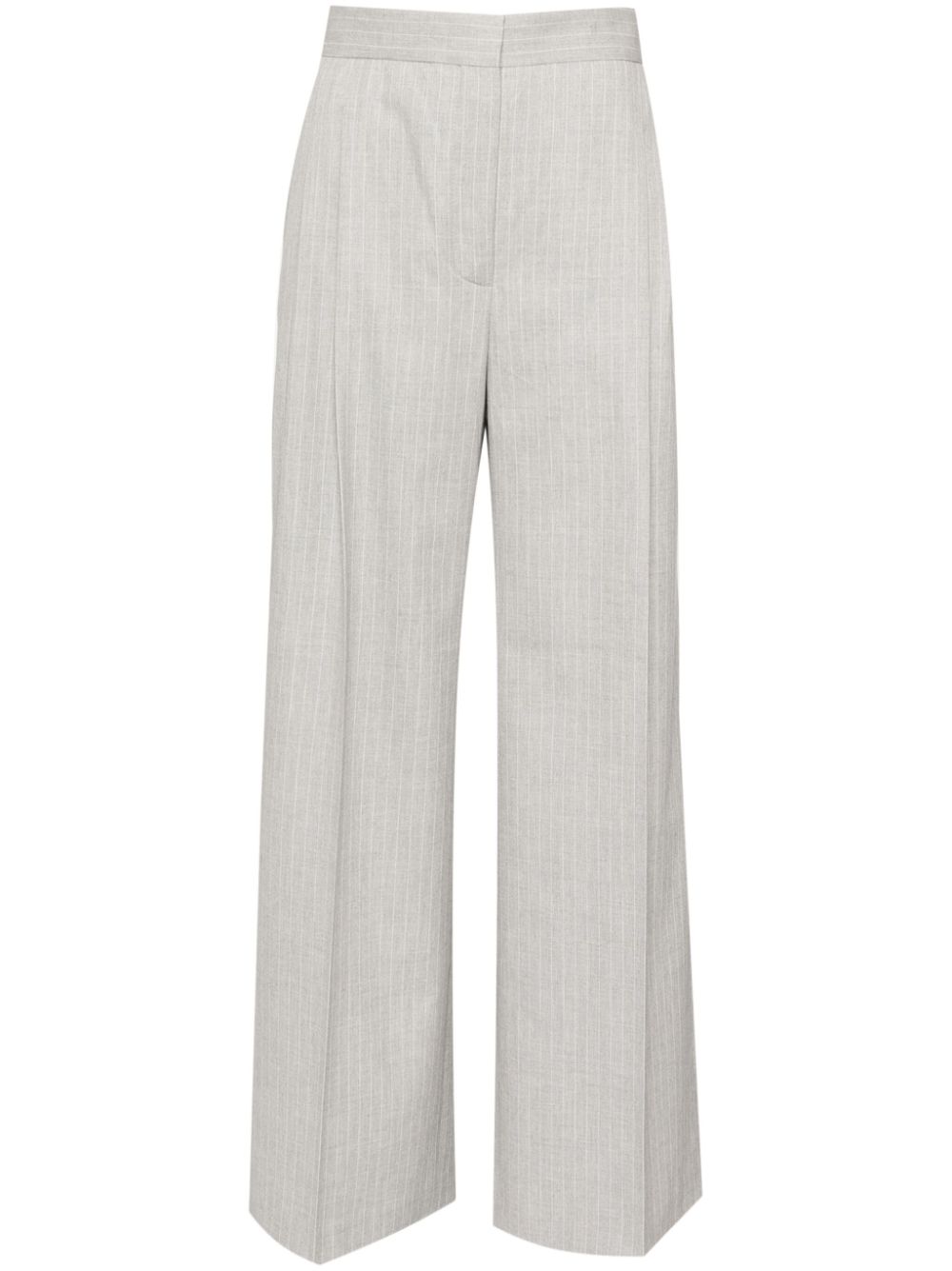 Maison Kitsuné pleated tailored trousers - Grey von Maison Kitsuné