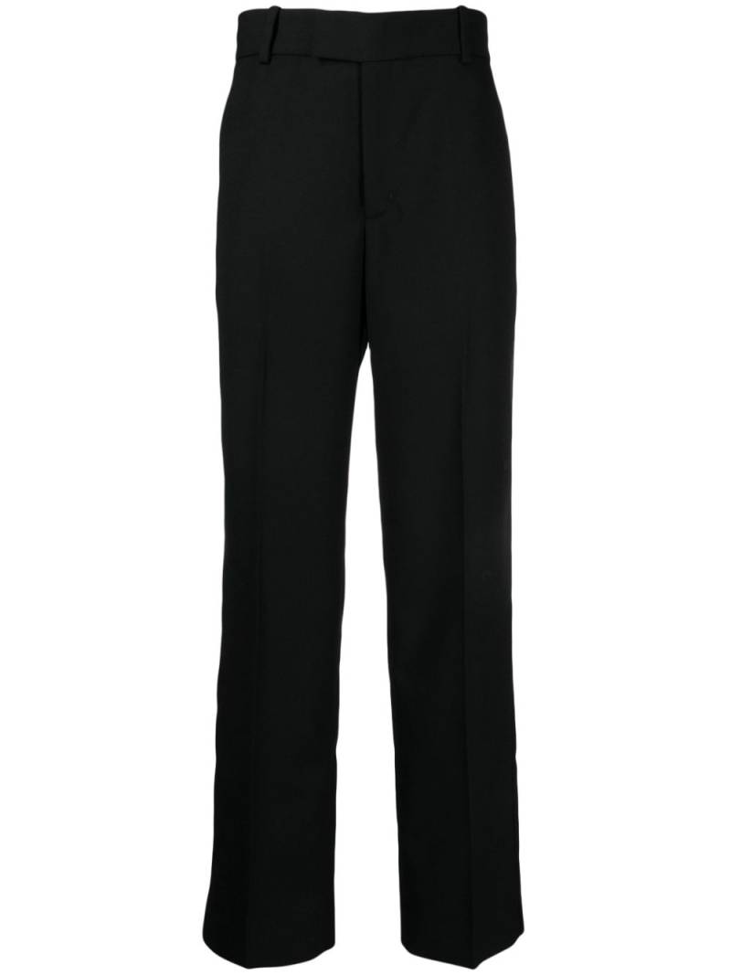 Maison Kitsuné straight-leg tailored trousers - Black von Maison Kitsuné