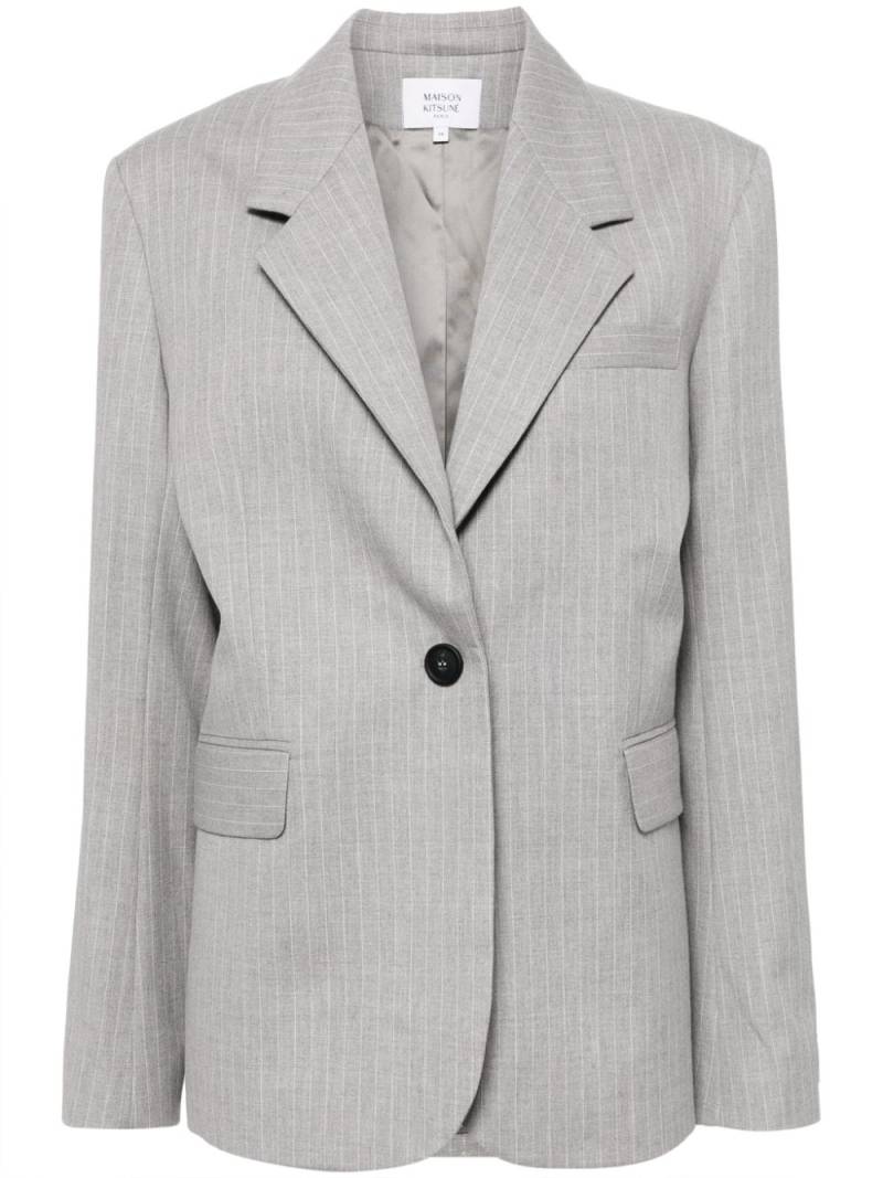 Maison Kitsuné tailored jacket - Grey von Maison Kitsuné