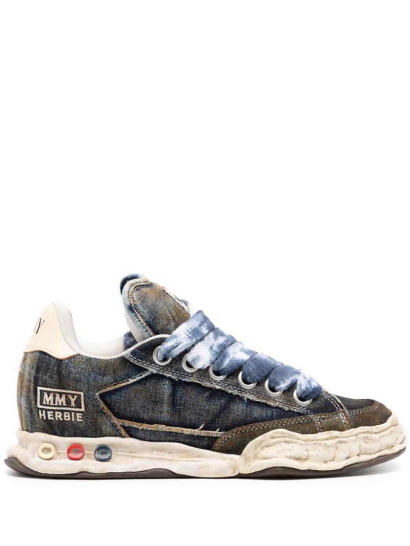 Maison MIHARA YASUHIRO Herbie puffer sneakers - Blue von Maison MIHARA YASUHIRO