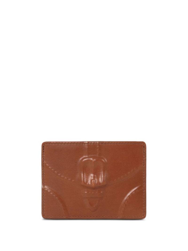 Maison MIHARA YASUHIRO Invisible cardholder - Brown von Maison MIHARA YASUHIRO