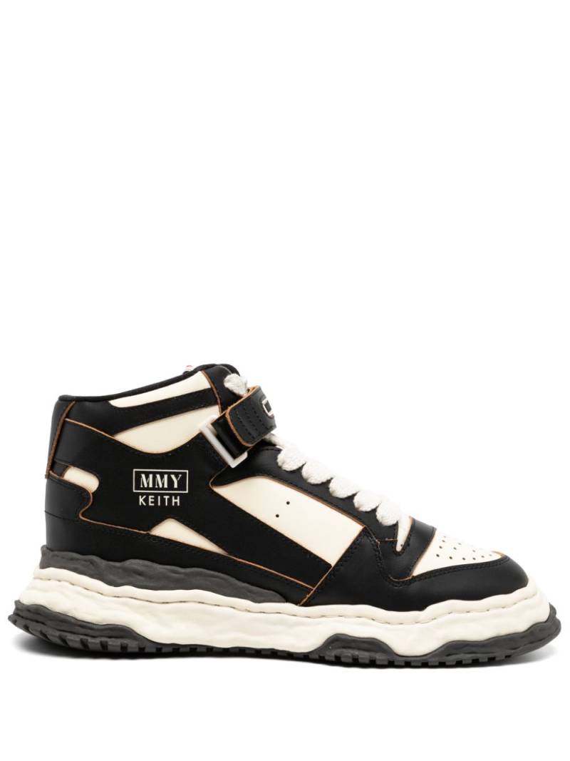 Maison MIHARA YASUHIRO Keith hi-top sneakers - Black von Maison MIHARA YASUHIRO