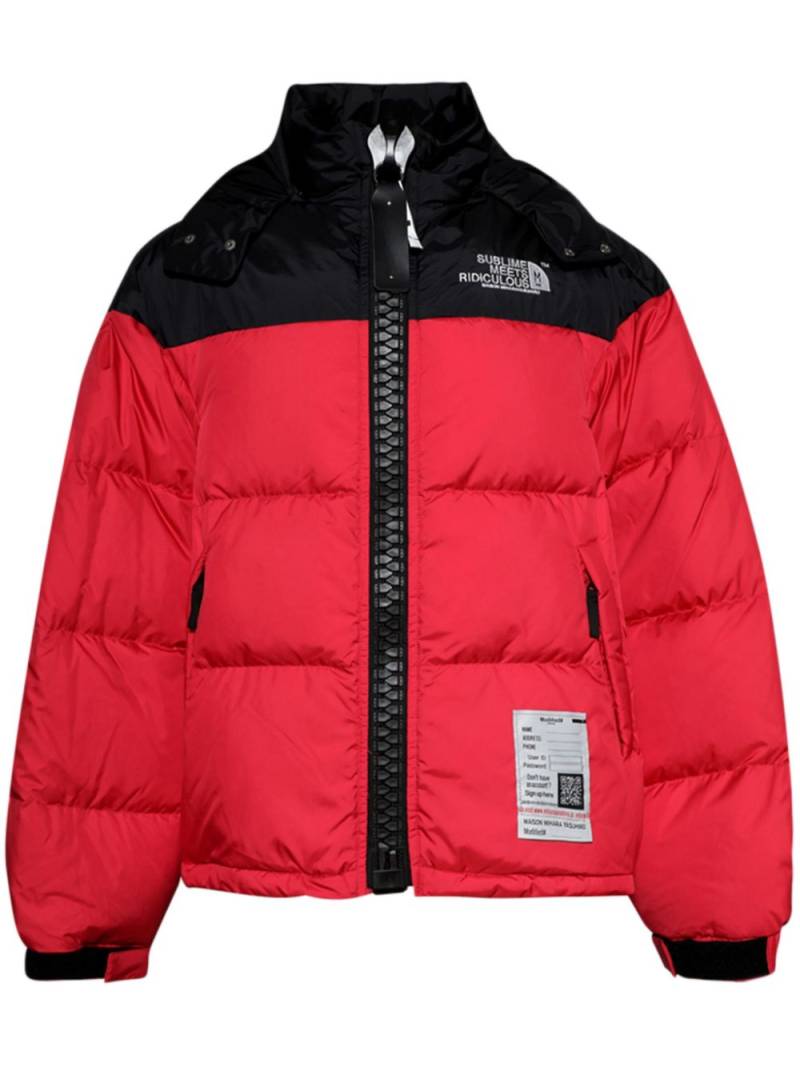 Maison MIHARA YASUHIRO Super Big padded jacket - Red von Maison MIHARA YASUHIRO