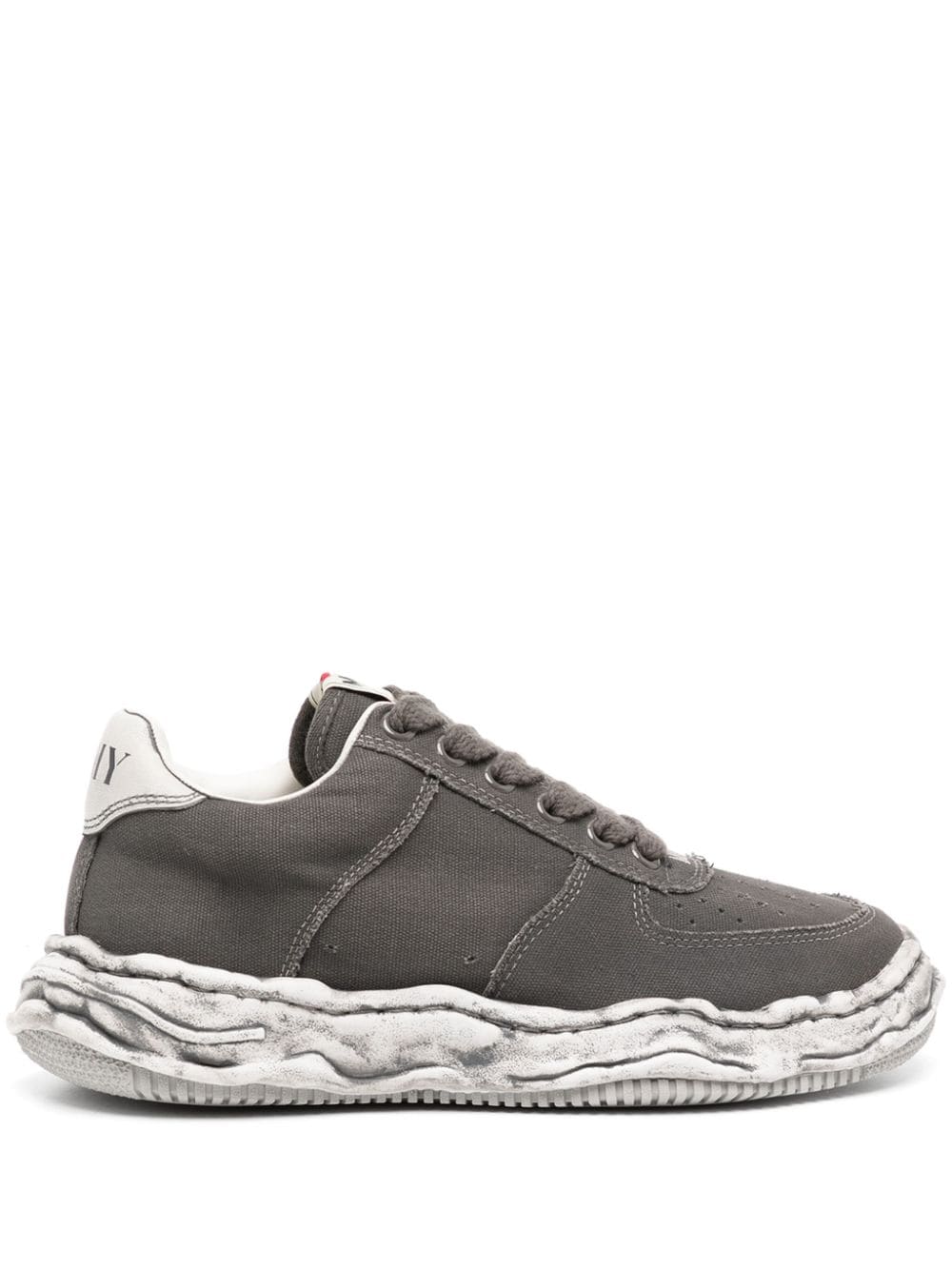 Maison MIHARA YASUHIRO Wayne canvas sneakers - Grey von Maison MIHARA YASUHIRO