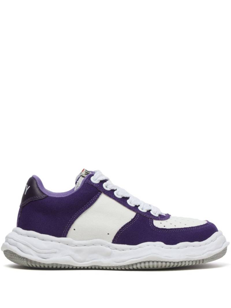 Maison MIHARA YASUHIRO Wayne two-tone sneakers - Purple von Maison MIHARA YASUHIRO