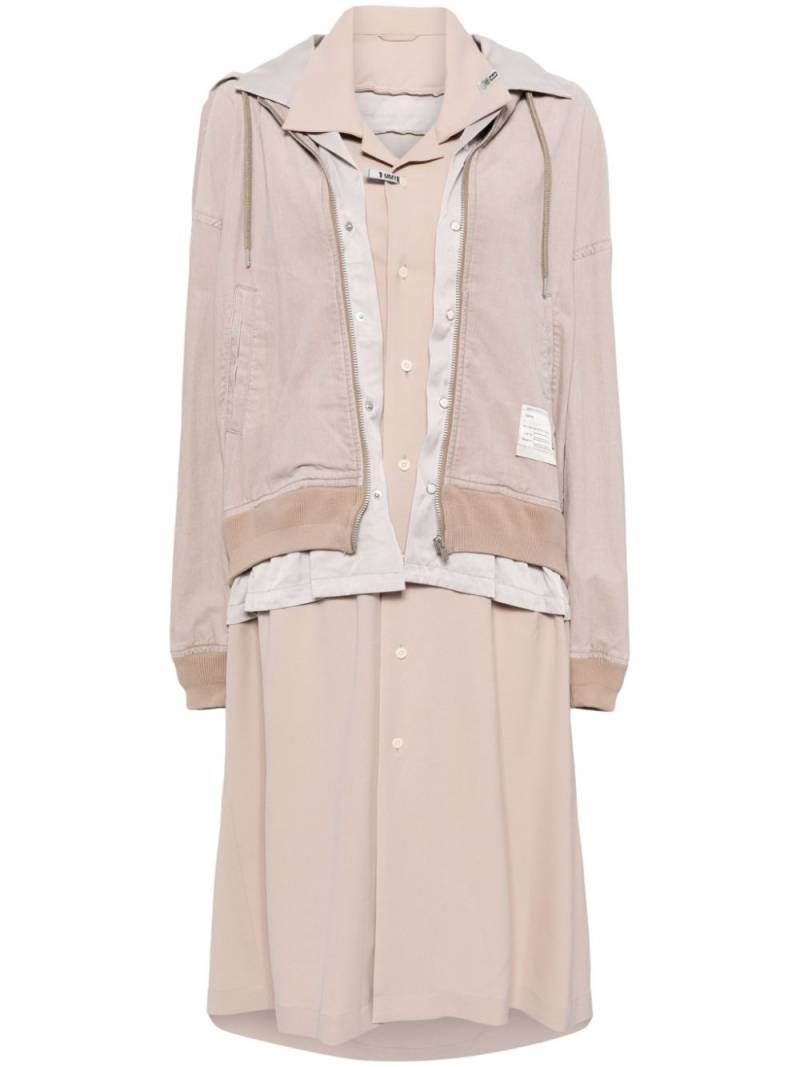 Maison MIHARA YASUHIRO cotton day dress - Pink von Maison MIHARA YASUHIRO