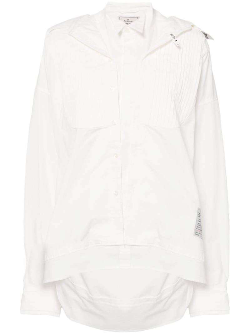 Maison MIHARA YASUHIRO cotton shirt - White von Maison MIHARA YASUHIRO