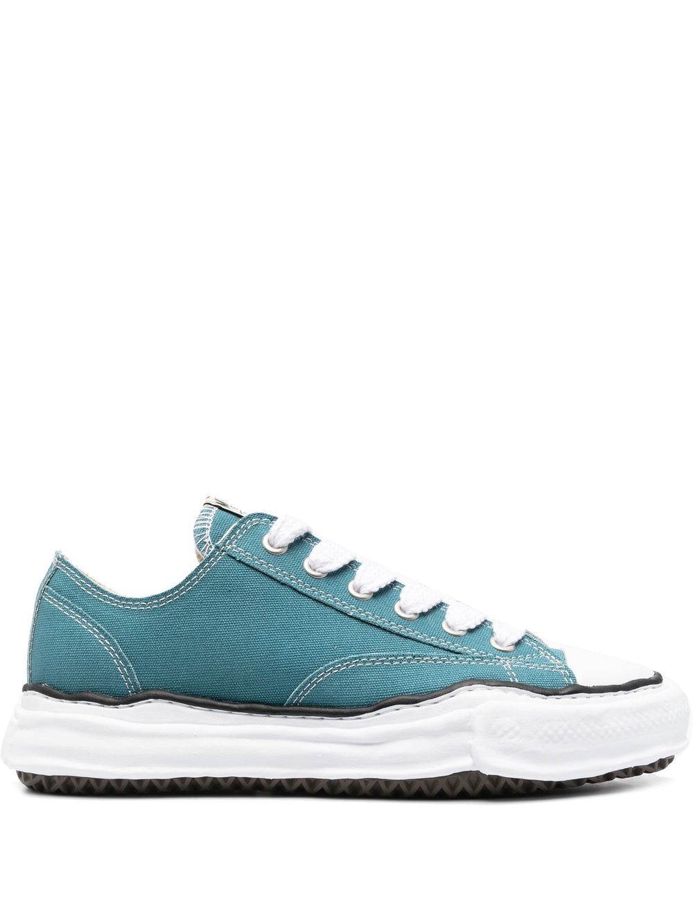 Maison MIHARA YASUHIRO distressed-finish low-top sneakers - Blue von Maison MIHARA YASUHIRO