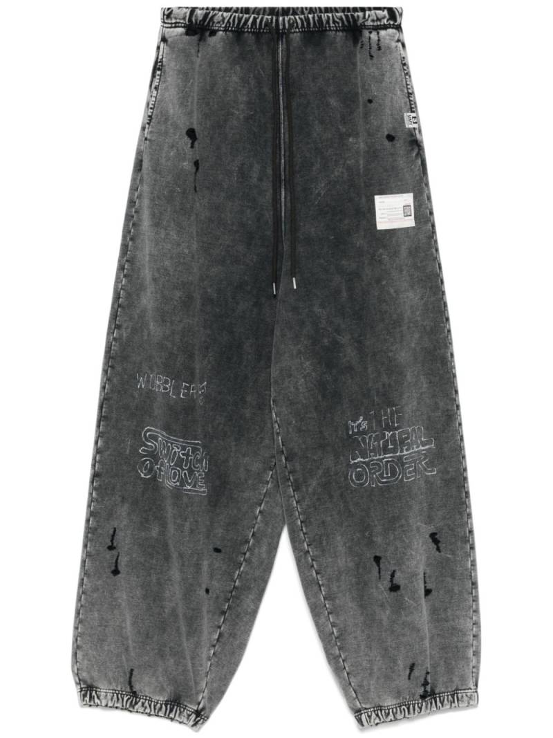 Maison MIHARA YASUHIRO distressed trousers - Black von Maison MIHARA YASUHIRO