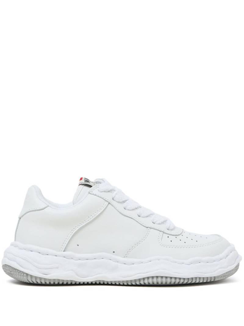 Maison MIHARA YASUHIRO leather low-top sneakers - White von Maison MIHARA YASUHIRO