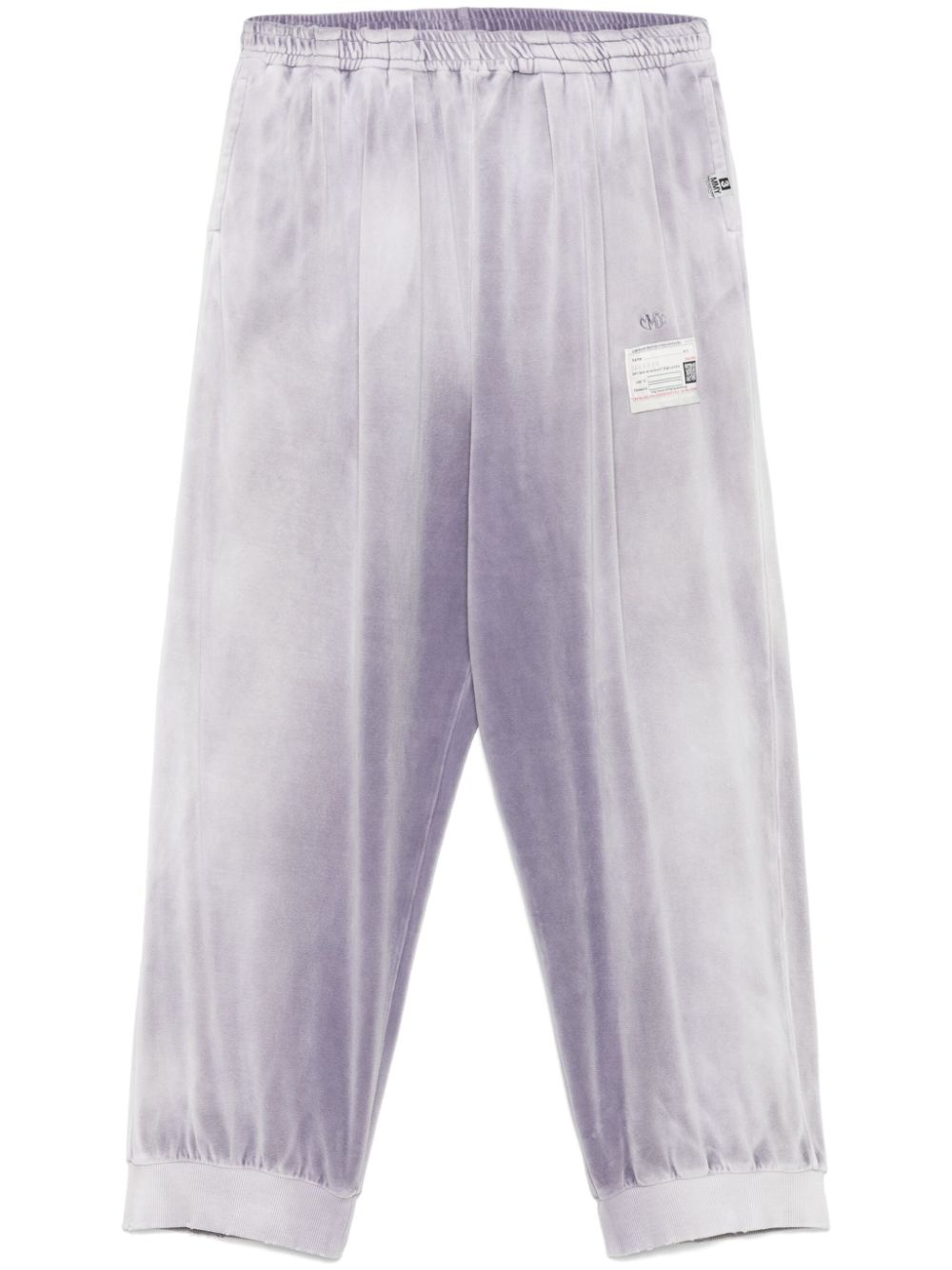 Maison MIHARA YASUHIRO velour trousers - Grey von Maison MIHARA YASUHIRO