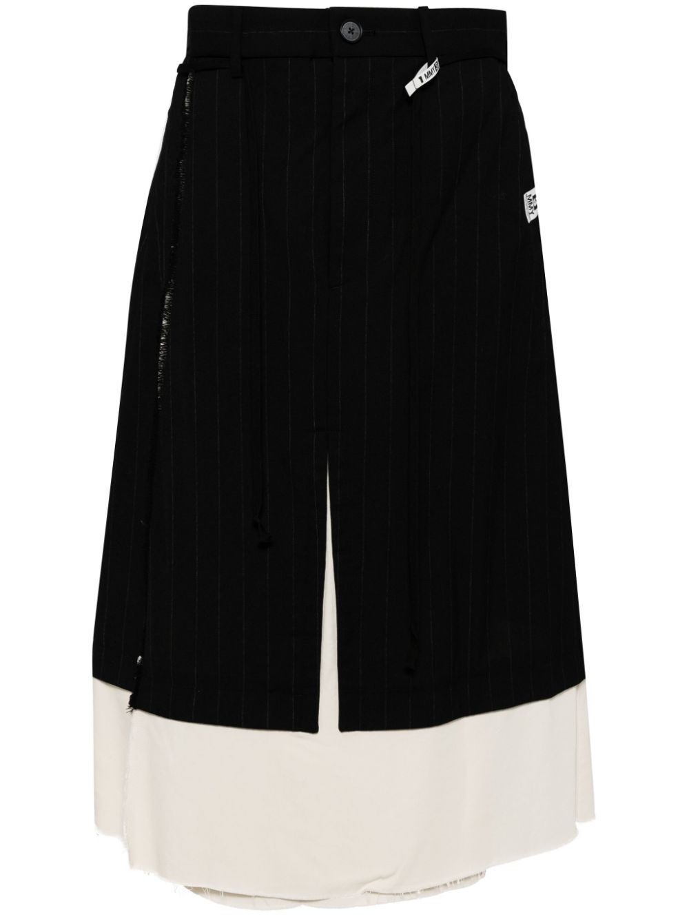 Maison MIHARA YASUHIRO wool skirt - Black von Maison MIHARA YASUHIRO