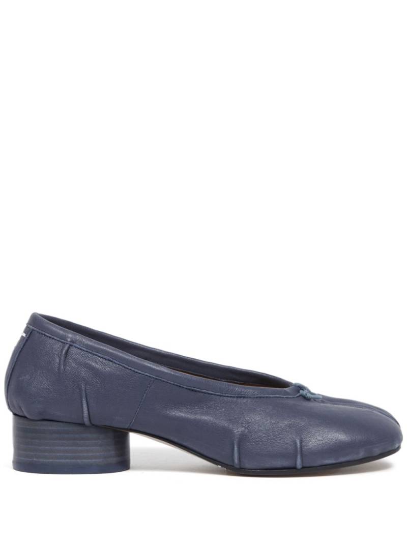 Maison Margiela 30mm Tabi New pumps - Blue von Maison Margiela