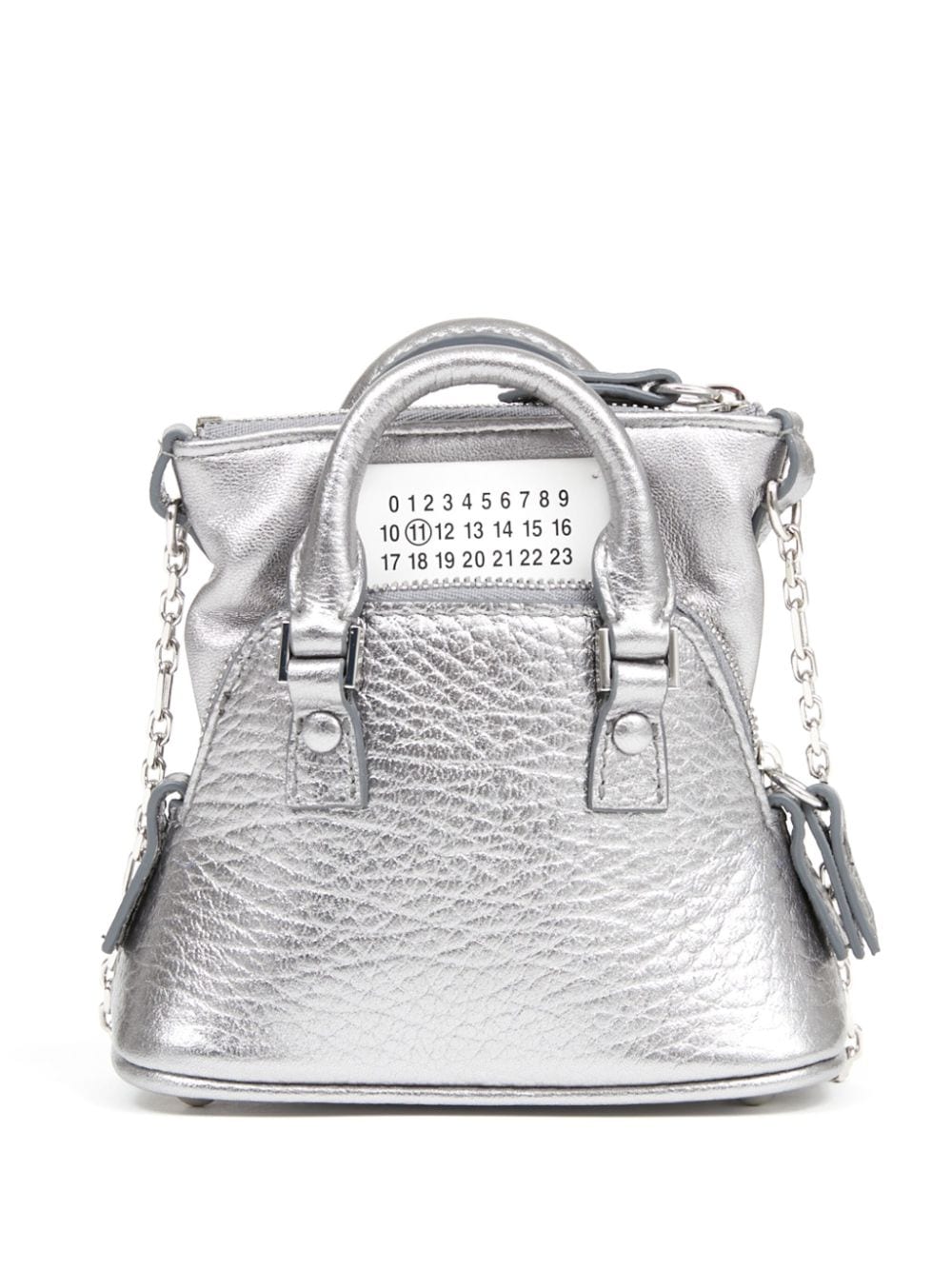 Maison Margiela 5AC Classique Baby top-handle bag - Silver von Maison Margiela