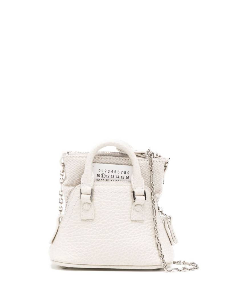 Maison Margiela 5AC Classique Baby top-handle bag - White von Maison Margiela