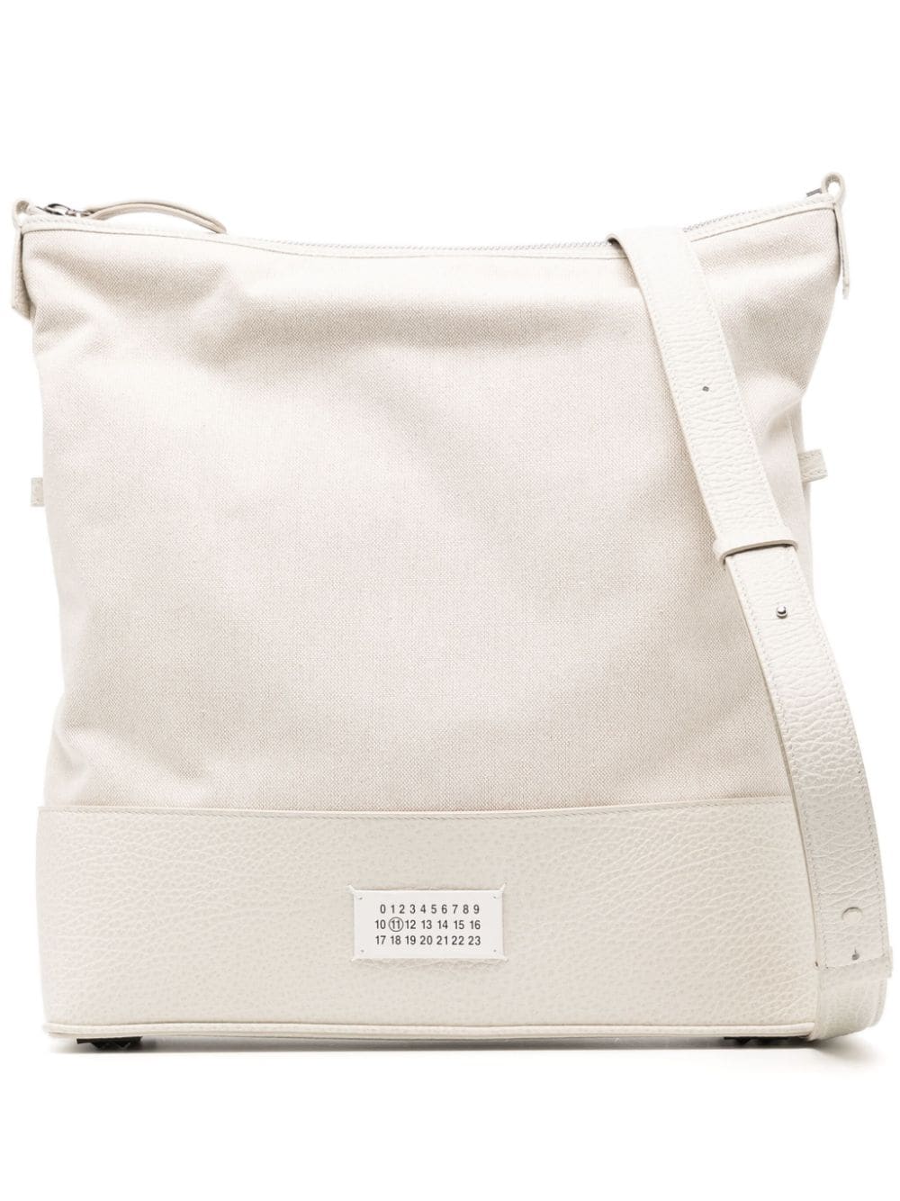 Maison Margiela 5AC cotton-blend shoulder bag - White von Maison Margiela