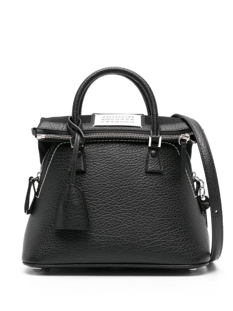 Maison Margiela 5AC leather tote bag - Black von Maison Margiela