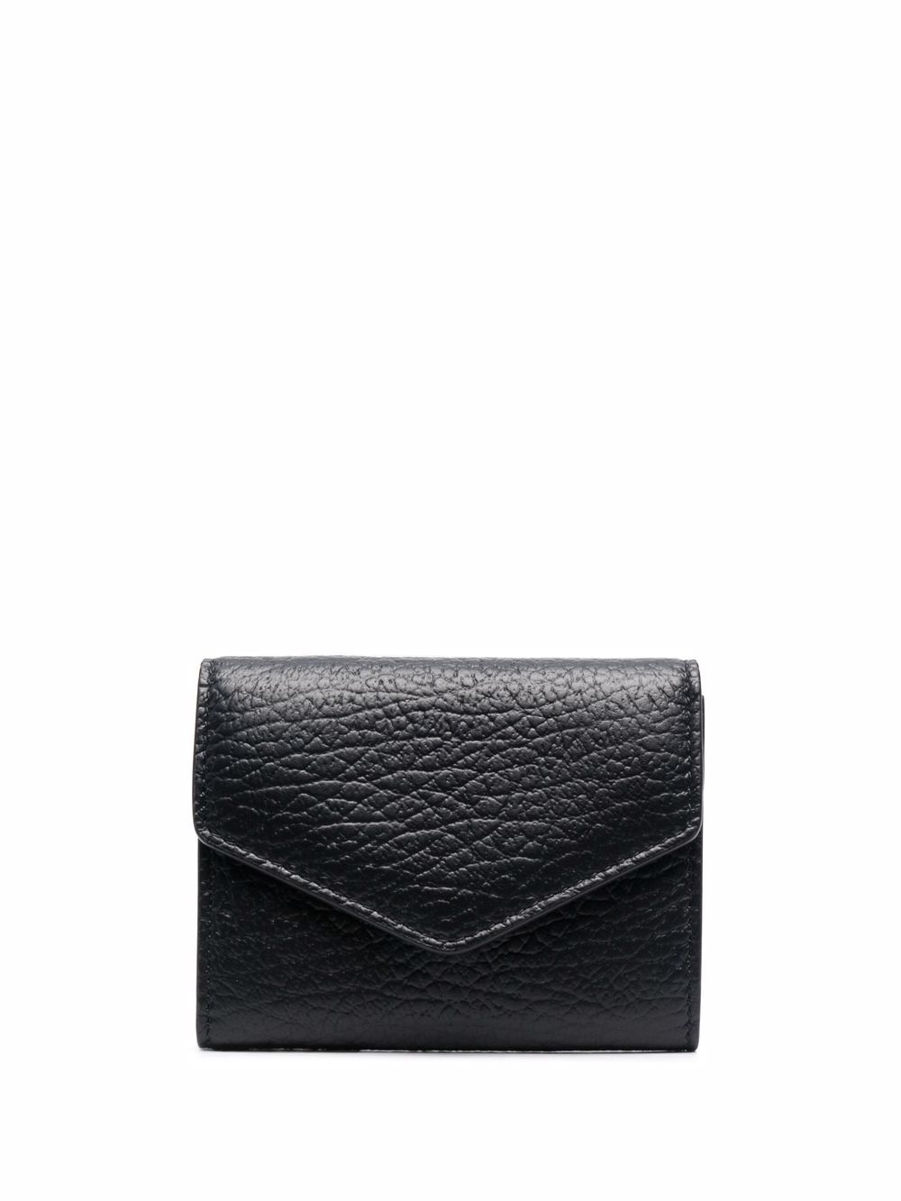 Maison Margiela Accordion leather wallet - Black von Maison Margiela