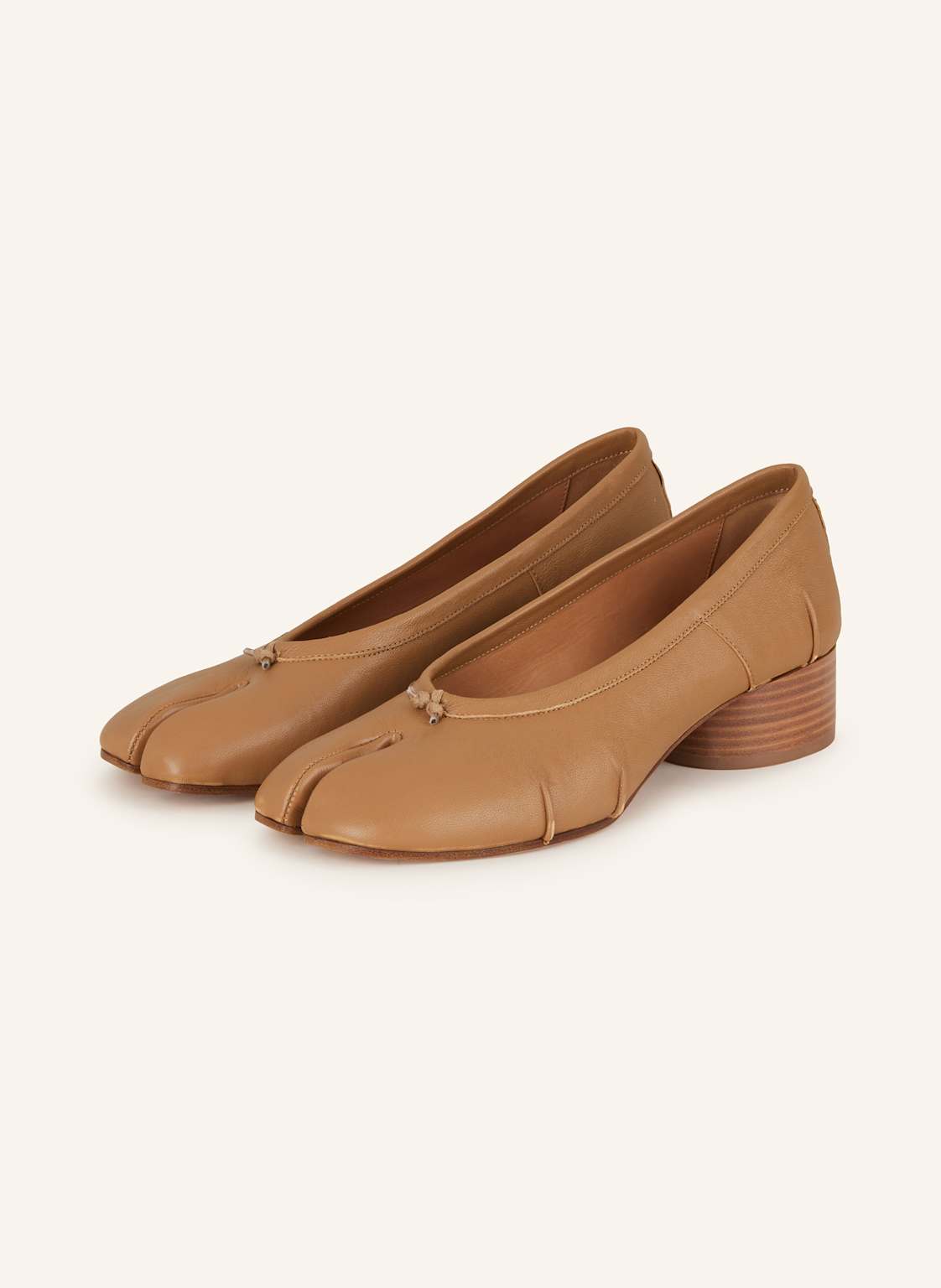 Maison Margiela Ballerinas Tabi beige von Maison Margiela