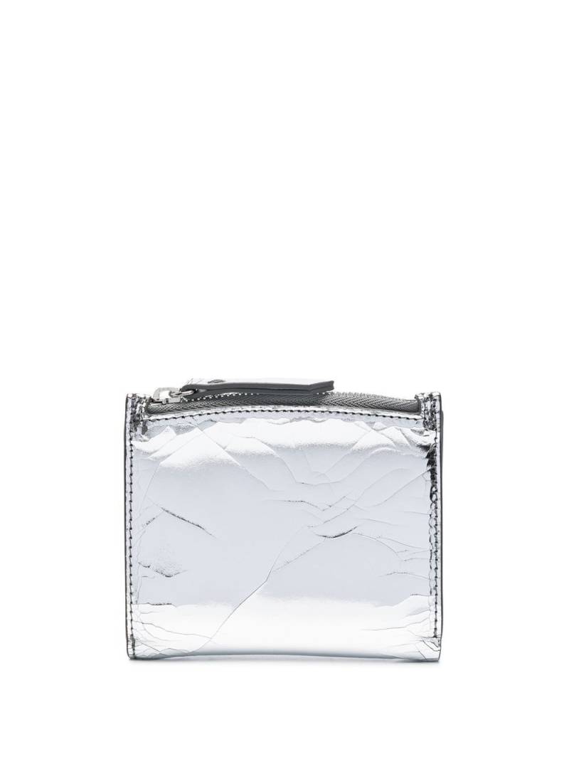 Maison Margiela Broken Mirror bi-fold wallet - Silver von Maison Margiela