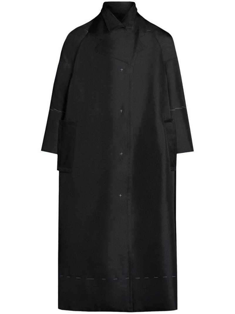 Maison Margiela Work-In-Progress trench coat - Black von Maison Margiela