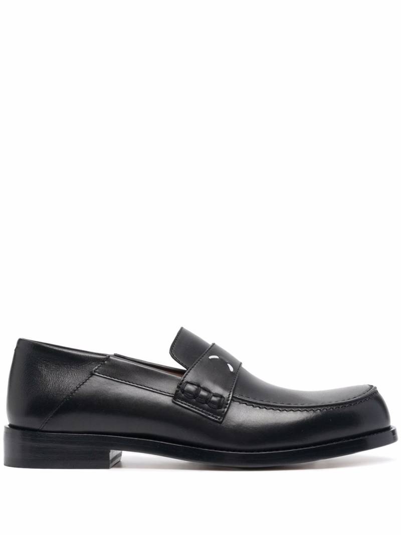 Maison Margiela Camden leather loafers - Black von Maison Margiela