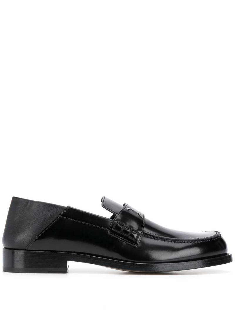 Maison Margiela Camden leather loafers - Black von Maison Margiela