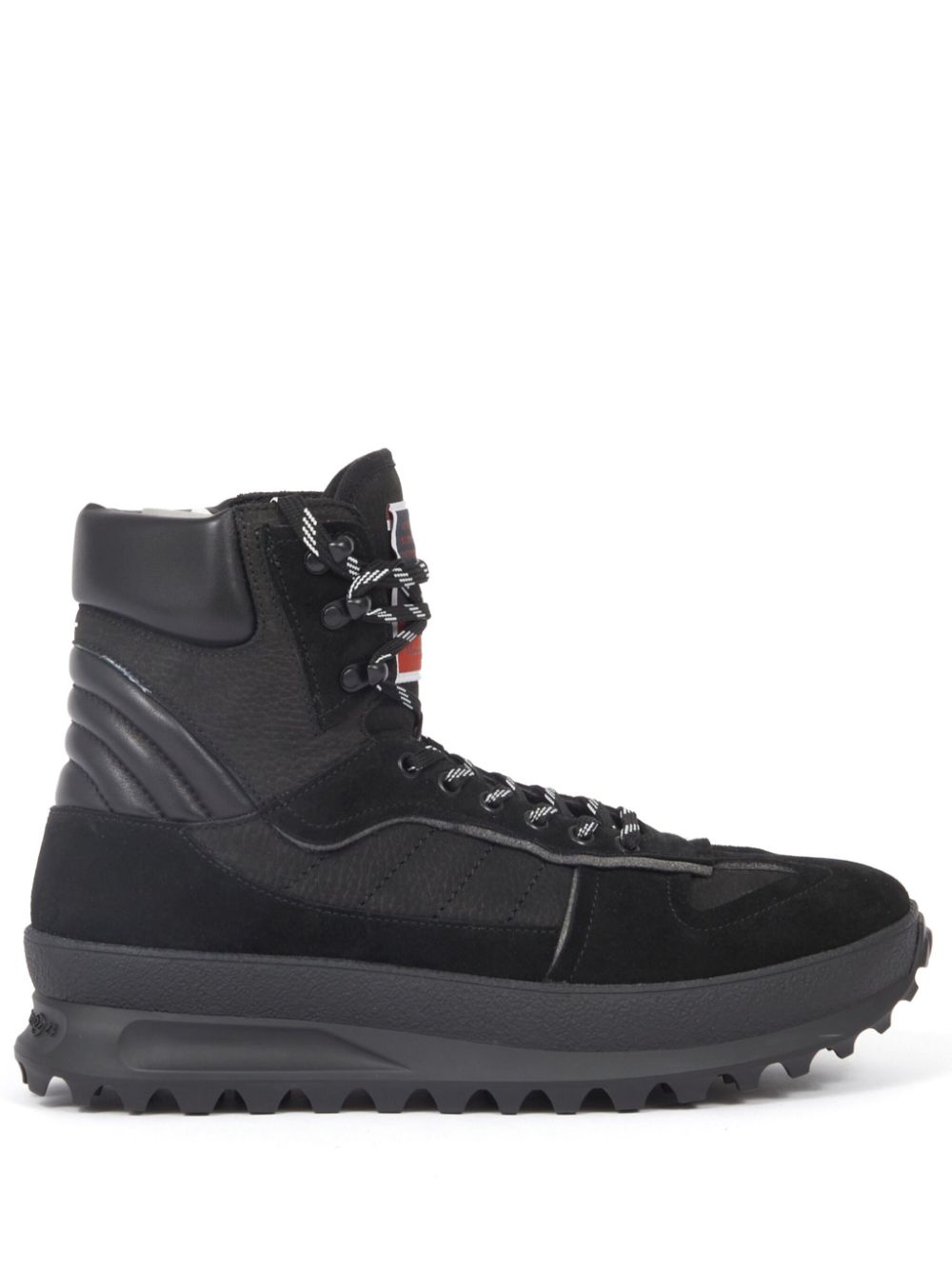 Maison Margiela Climber high-top leather sneakers - Black von Maison Margiela