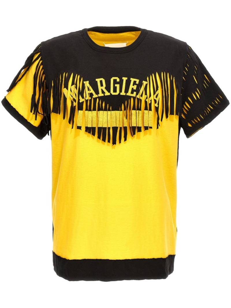 Maison Margiela Double-layer T-shirt - Yellow von Maison Margiela