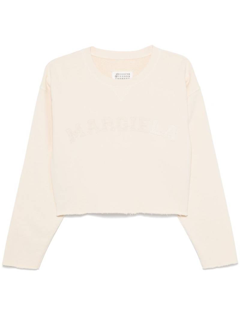 Maison Margiela Firm sweatshirt - Neutrals von Maison Margiela