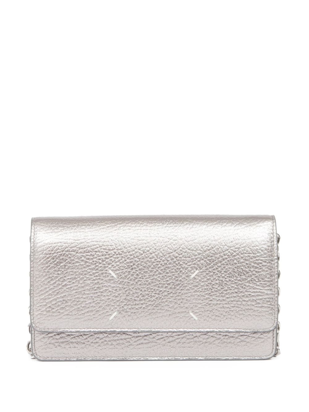 Maison Margiela Four Stitches chain-strap wallet - Silver von Maison Margiela