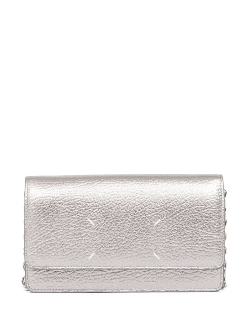 Maison Margiela Four Stitches chain-strap wallet - Silver von Maison Margiela