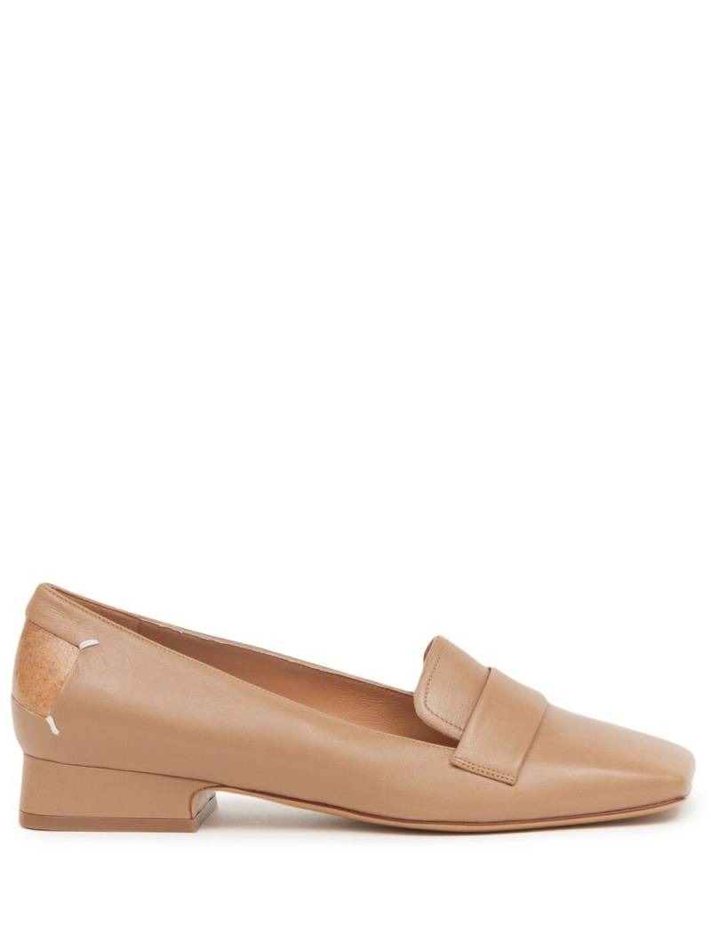 Maison Margiela Four Stitches decortiqué loafers - Neutrals von Maison Margiela