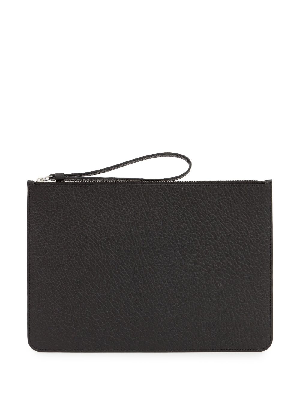 Maison Margiela Four Stitches leather pouch - Black von Maison Margiela